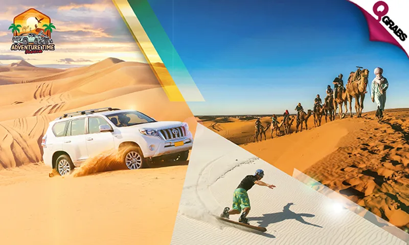 Adventure Time! Half-Day Desert Safari with Snacks!